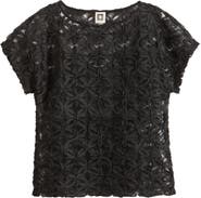 Anne Klein Floral Stitch Top