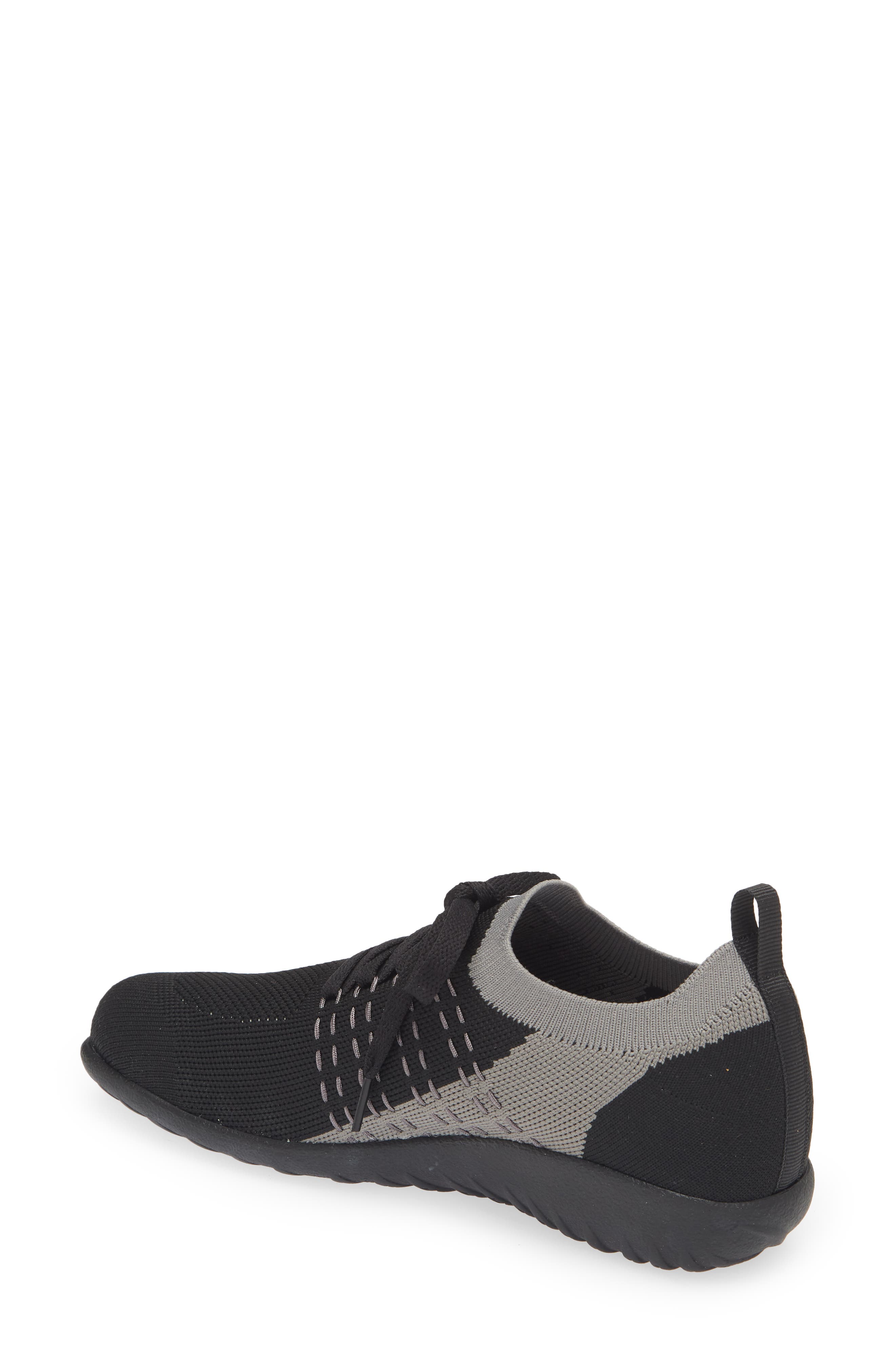 Naot Tama Sneaker, Alternate, color, Black Gray Knit