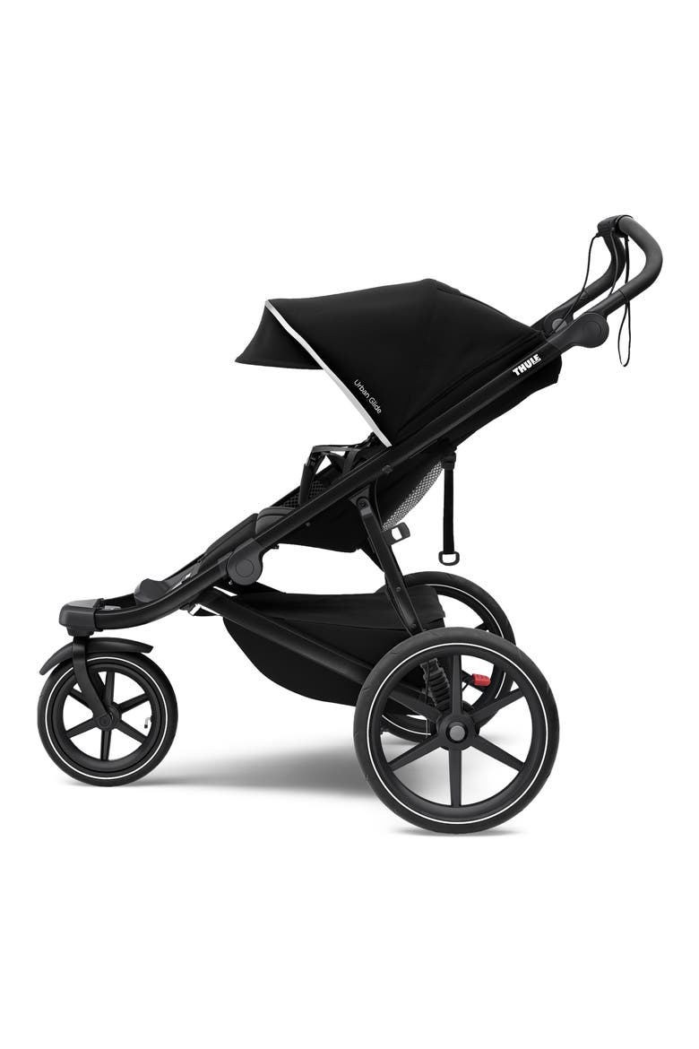 Urban Glide 2 All-Terrain Single Stroller, Alternate, color, BLACK ON BLACK