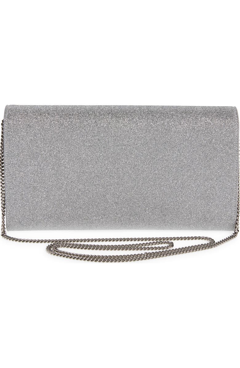 Roger Vivier Brioche Crystal Buckle Envelope Clutch, Alternate, color,