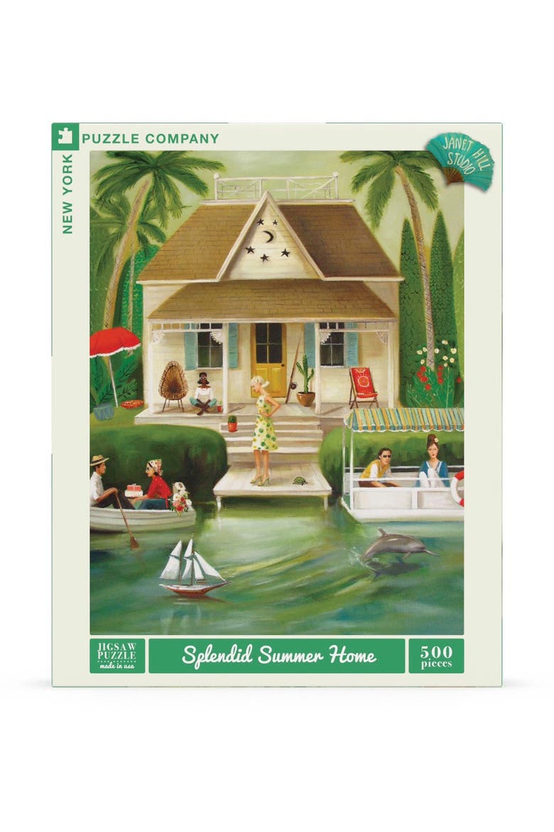 Splendid Summer Home 500 Piece Puzzle, Main, color, No Color