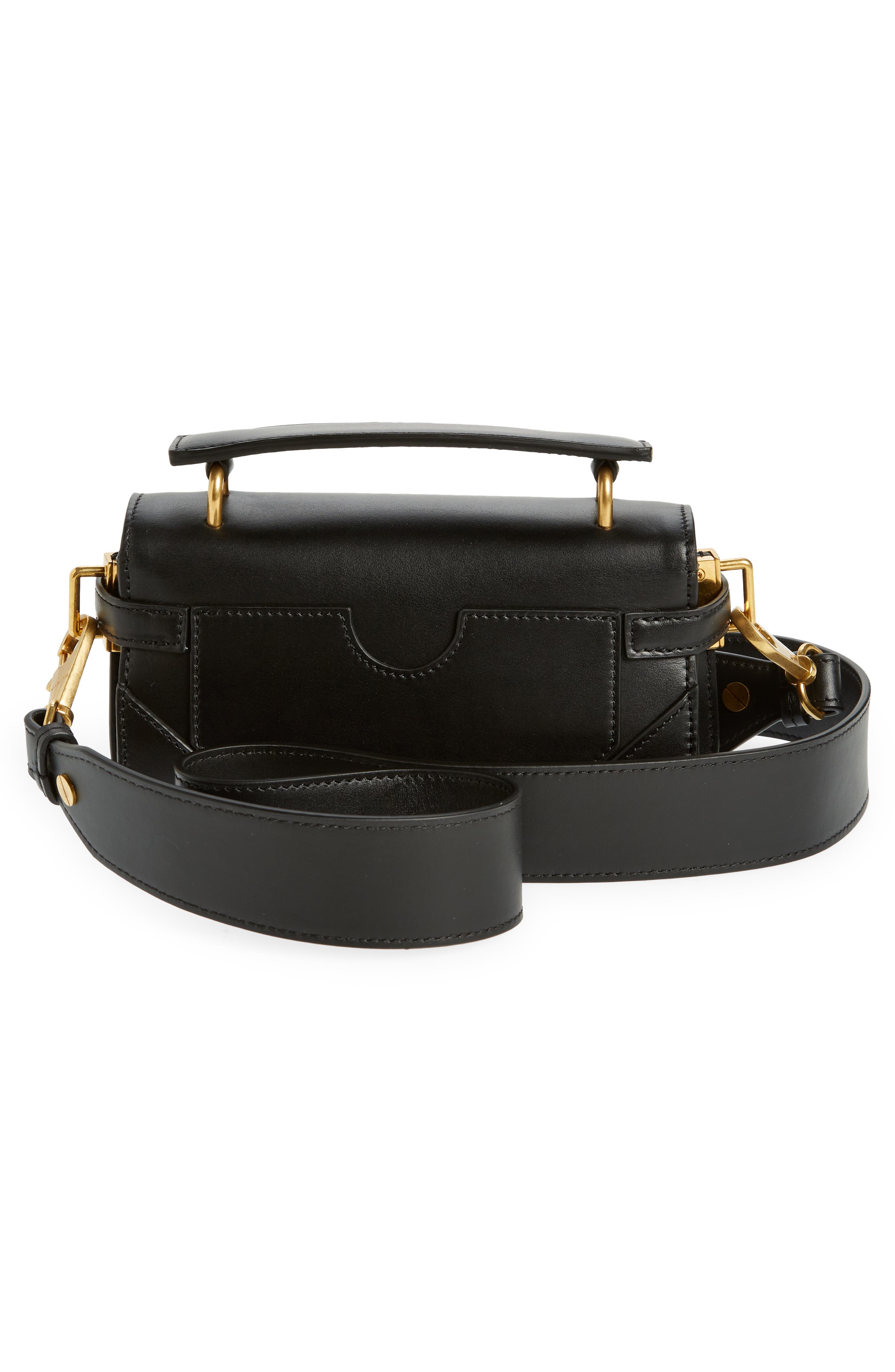 Balmain B-Buzz 19 Handbag, Alternate, color, 