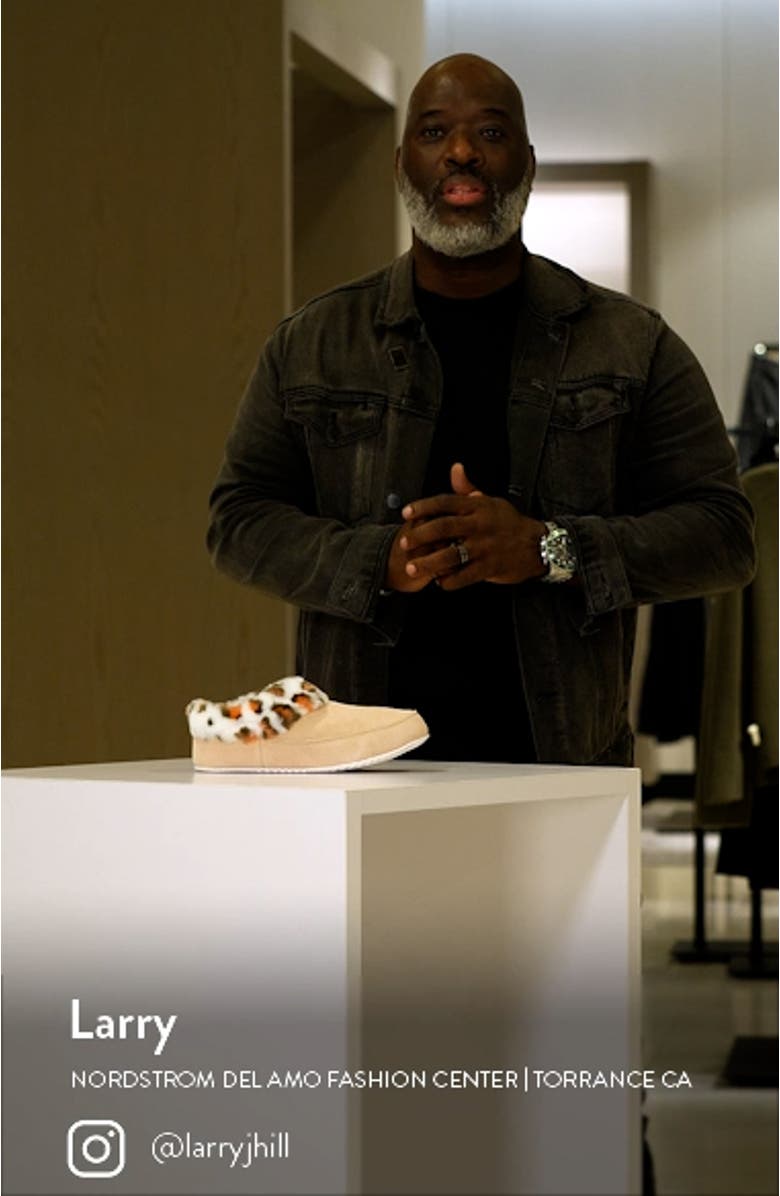 Go<sup>™</sup> Coffee Run Faux Fur Lined Slipper, sales video thumbnail