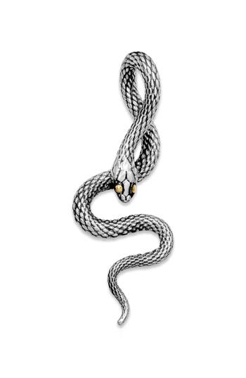 Samuel B. Snake Pendant In Multi