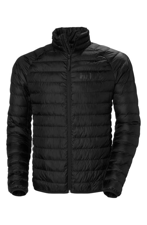 Helly Hansen Banff Water Repellent Insulated Puffer Jacket In Black