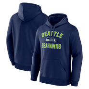 Logo Athletic Men's Logo Athletic College Navy Seattle Seahawks Arch Victory Hoodie