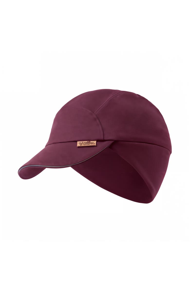 UV Skinz Active Ponytail Fleece Hat, Main, color, Wine