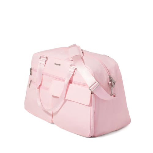 Baggallini Modern Everywhere Travel Duffel Weekender Bag In Bagg Pink