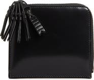 Comme des Garçons Wallets Zipper Medley Leather Half Zip