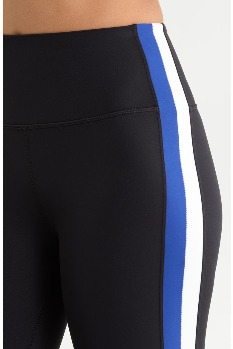 Monah High Waist Rigor Performance Leggings, Alternate, color, BLACK/ COBALT