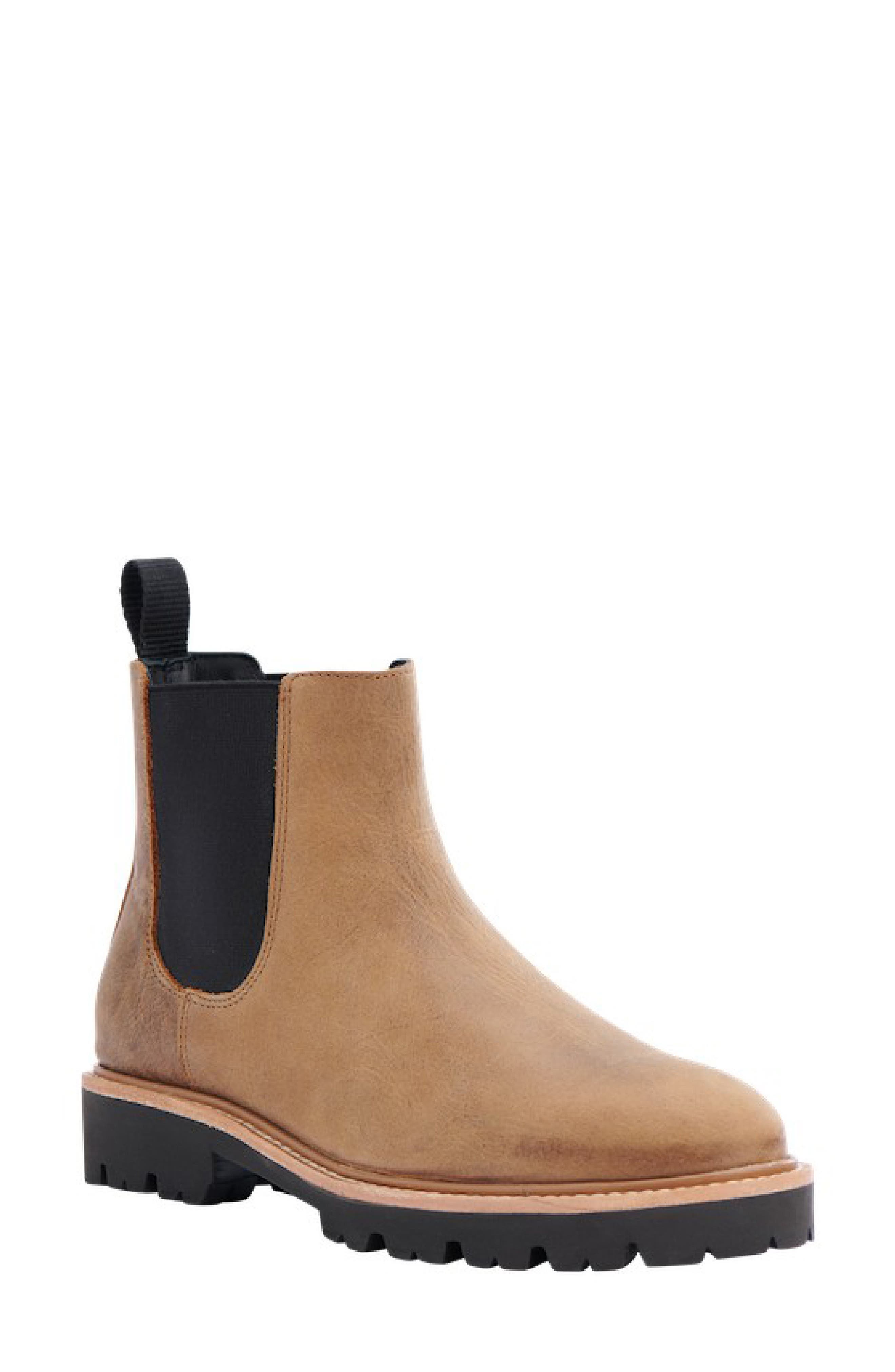 Nisolo Go-To Lug 2.0 Chelsea Boot in Tobacco 