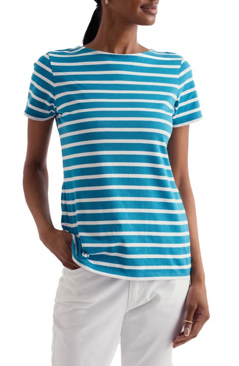 Sailor Stripe Organic Cotton T-Shirt