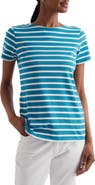 Seasalt Cornwall Sailor Stripe Organic Cotton T-Shirt