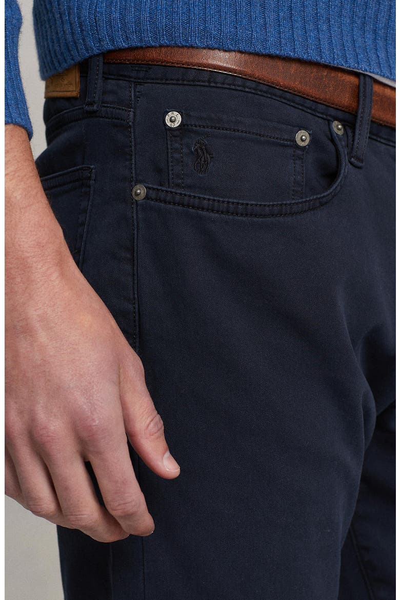 Sullivan Slim Tapered Leg Knit Five Pocket Pants, Alternate, color, AVIATOR NAVY