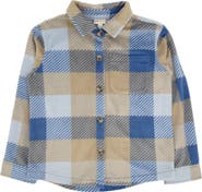 Feather 4 Arrow Kids' Alpine Plaid Fleece Button-Up Shirt