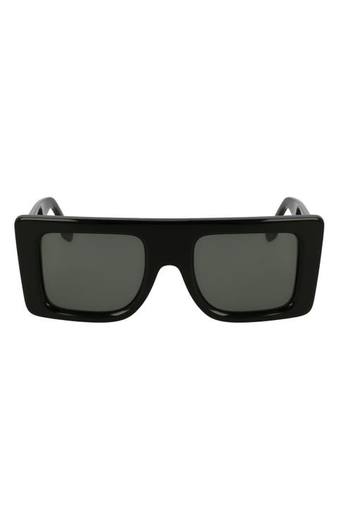 VB Monogram 51mm Rectangular Sunglasses