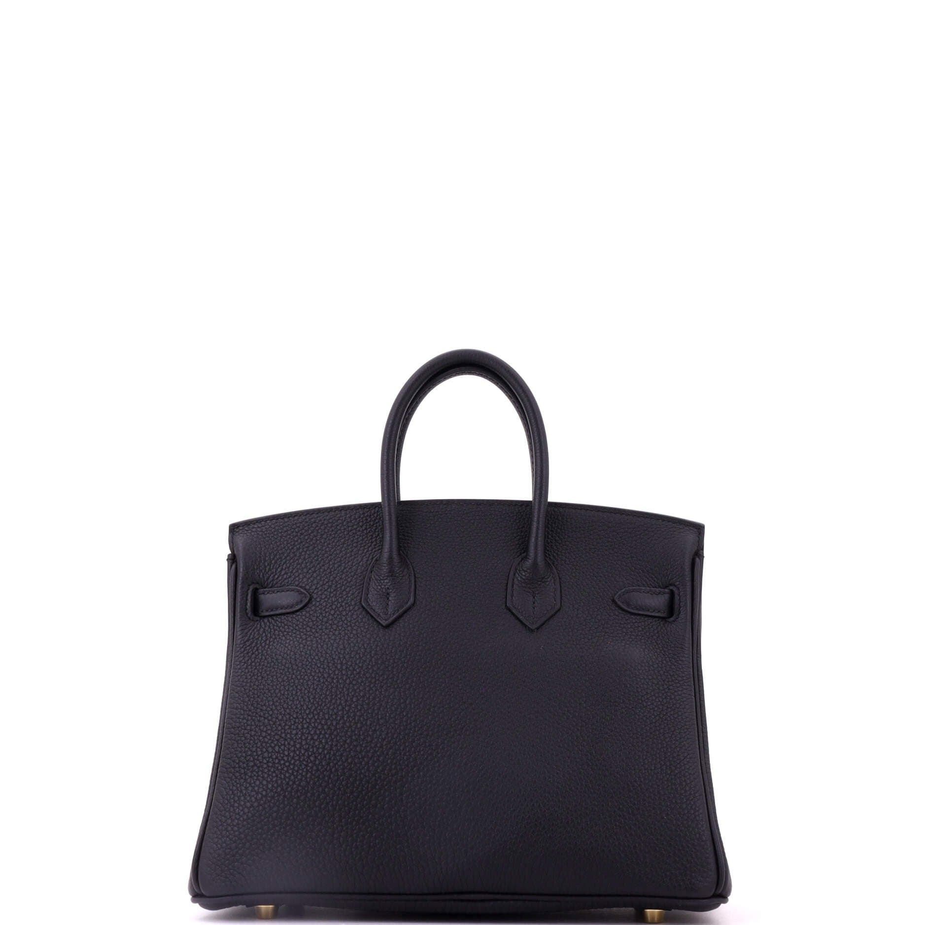 Birkin Handbag Black Togo with Gold Hardware 25, Alternate, color, Black