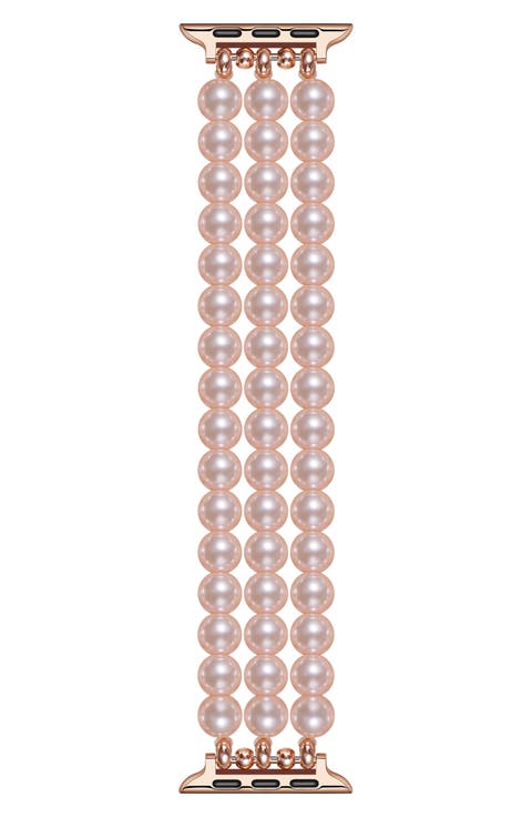 Liz Imitation Pearl Apple Watch® Bracelet Watchband