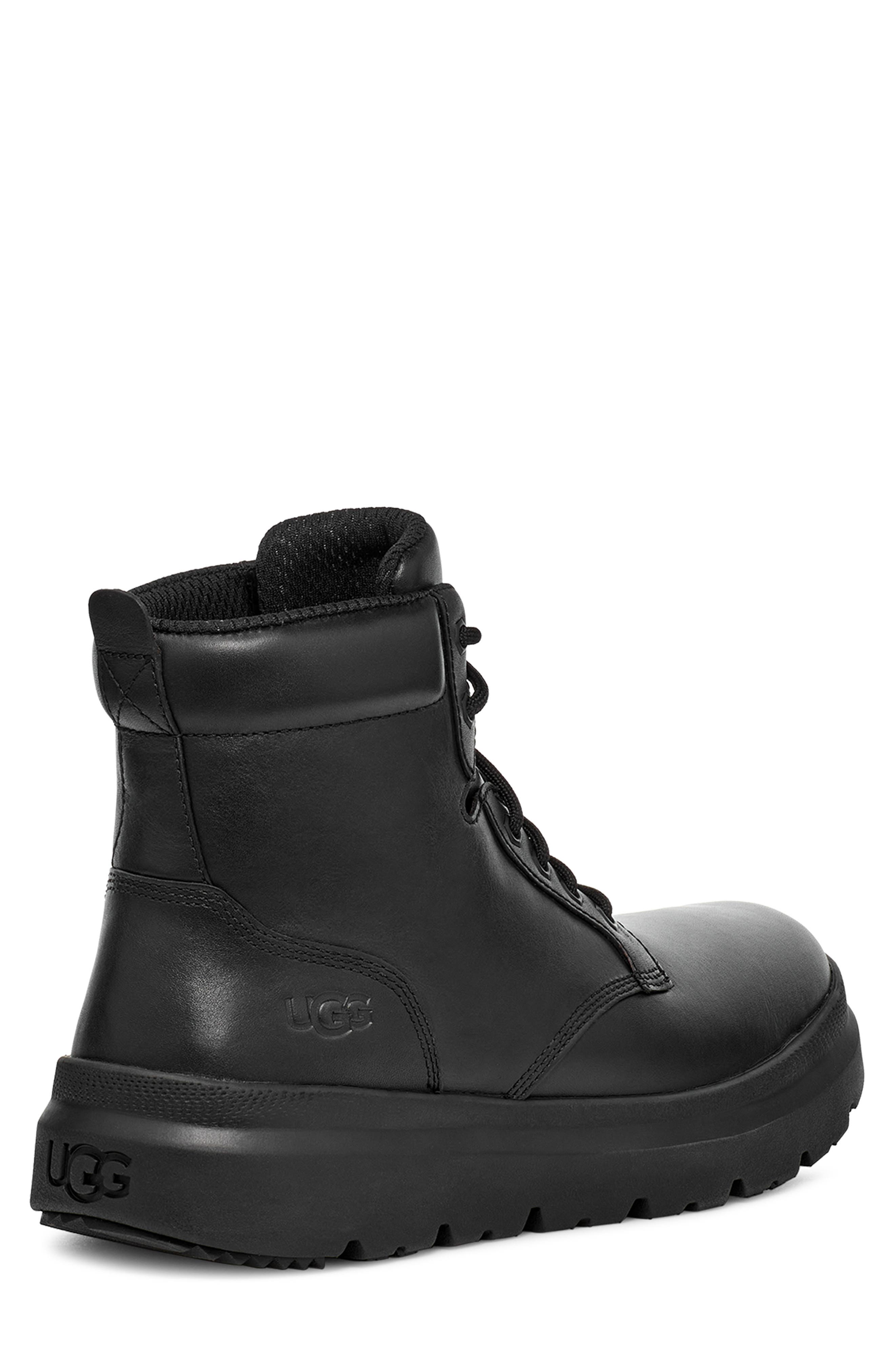 UGG<sup>®</sup> Burleigh Waterproof Combat Boot, Alternate, color, 