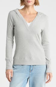 Madden Girl Twofer Hooded Top