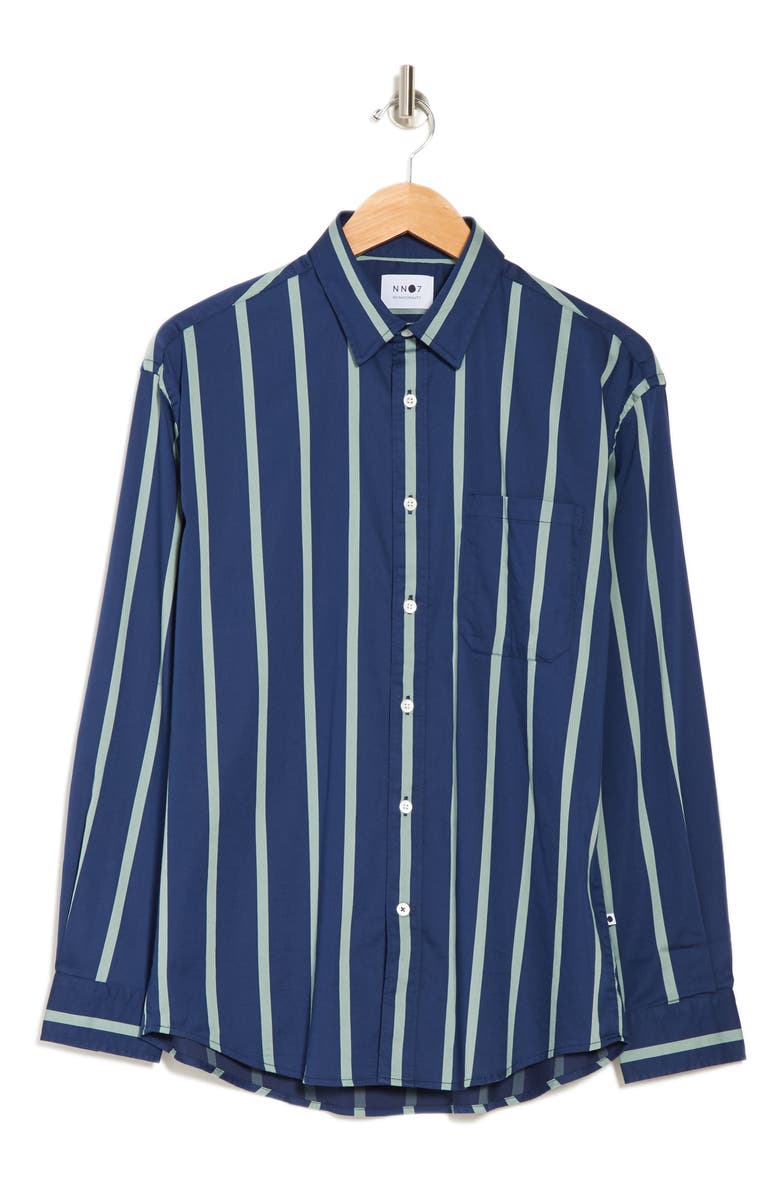 NN07 Deon Stripe Print Shirt, Alternate, color,