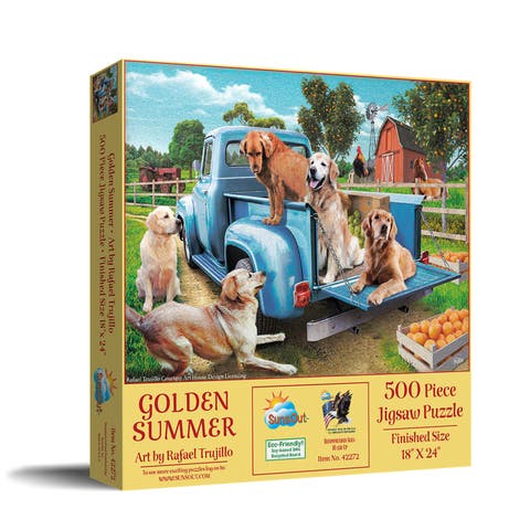 Golden Summer 500 piece Jigsaw Puzzle for Adults