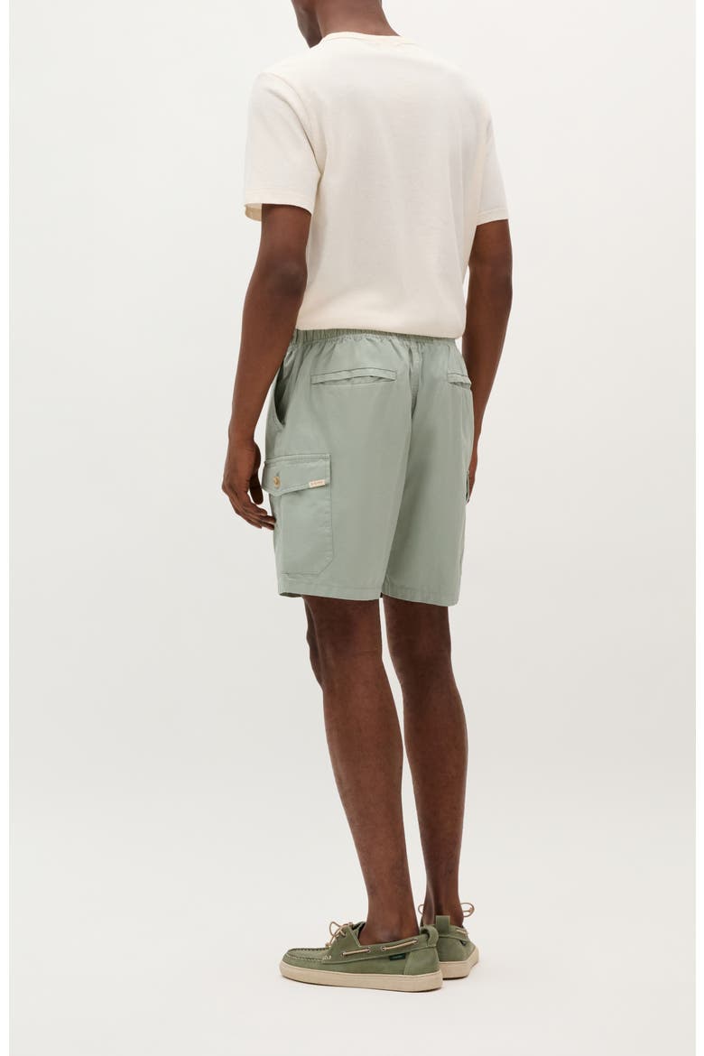 Cruz Linen Cargo Shorts, Alternate, color, Light Green