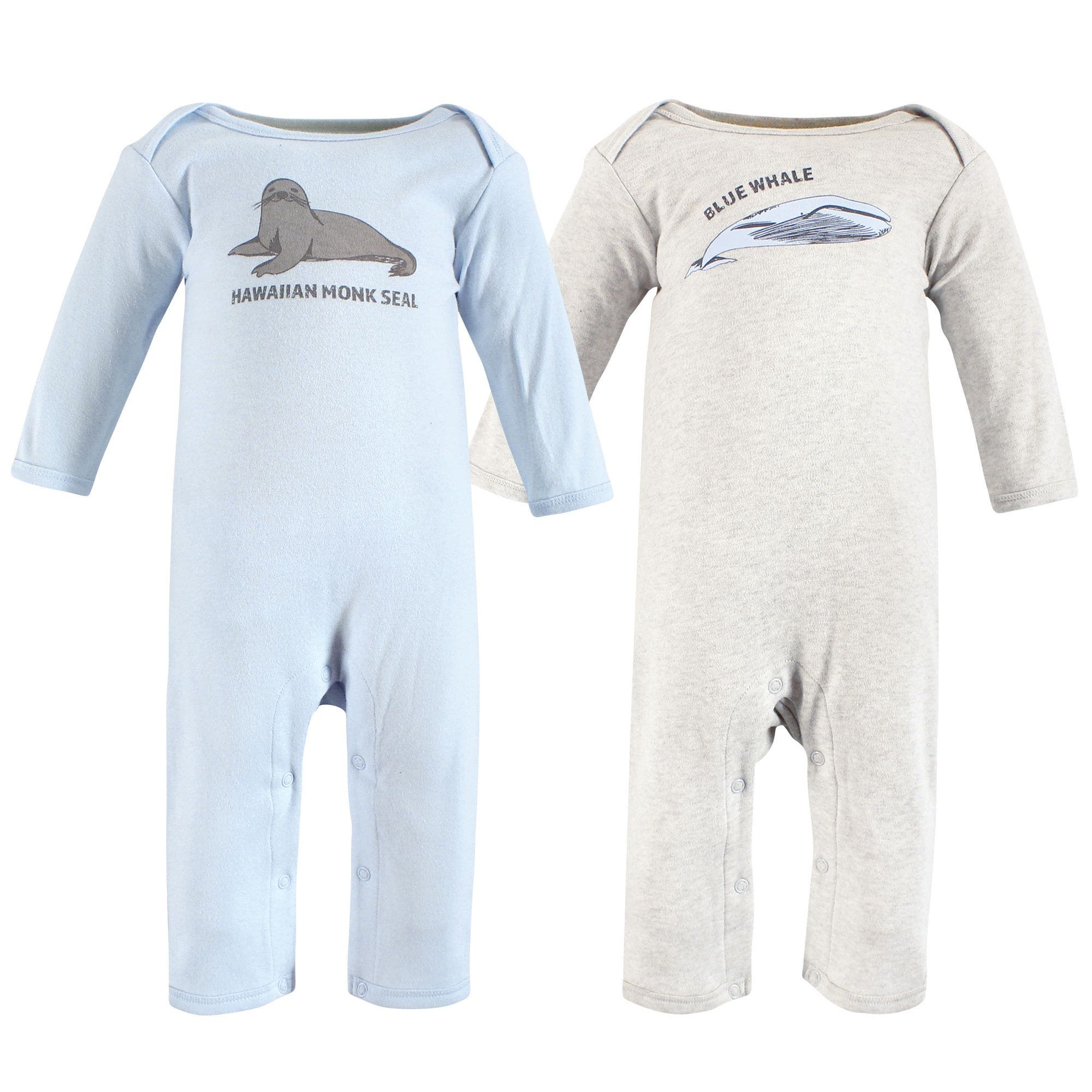 Touched by Nature Organic Double Coverall Set (baby) | Nordstrom