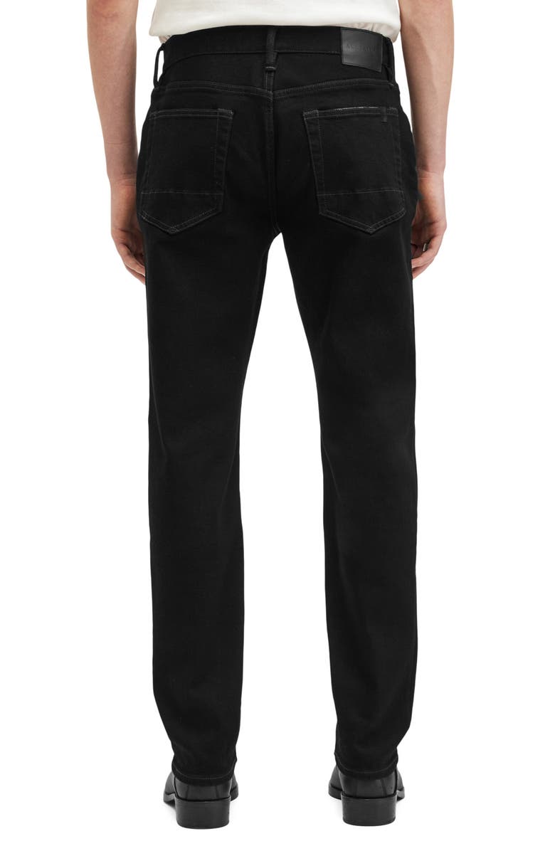 AllSaints Iggy Skinny Jeans, Alternate, color, Jet Black