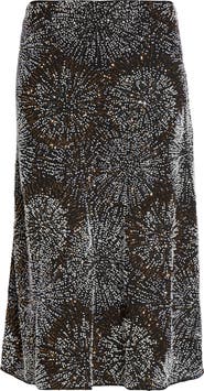 Rabanne Firework Embellished Crepe Midi Skirt
