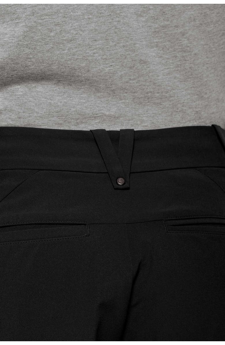 Coolibar Men's Hybrid Shorts - UPF 50+ Sun Protection - Trek, Alternate, color, Black