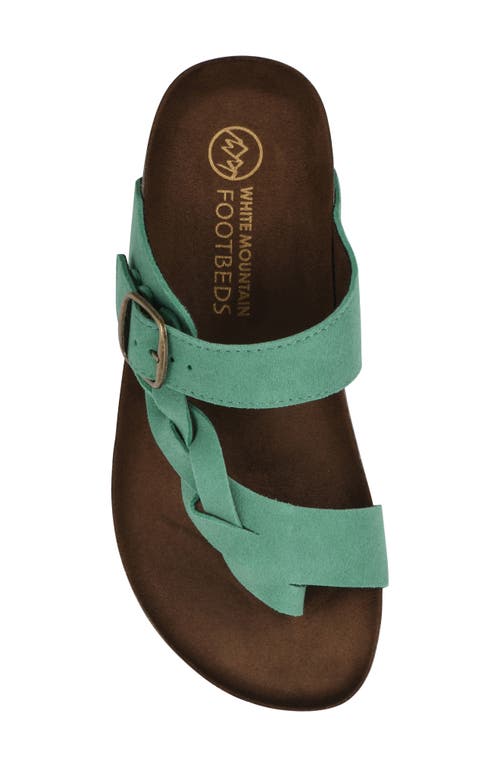 White Mountain Footwear Crawford Braided Footbed Sandal