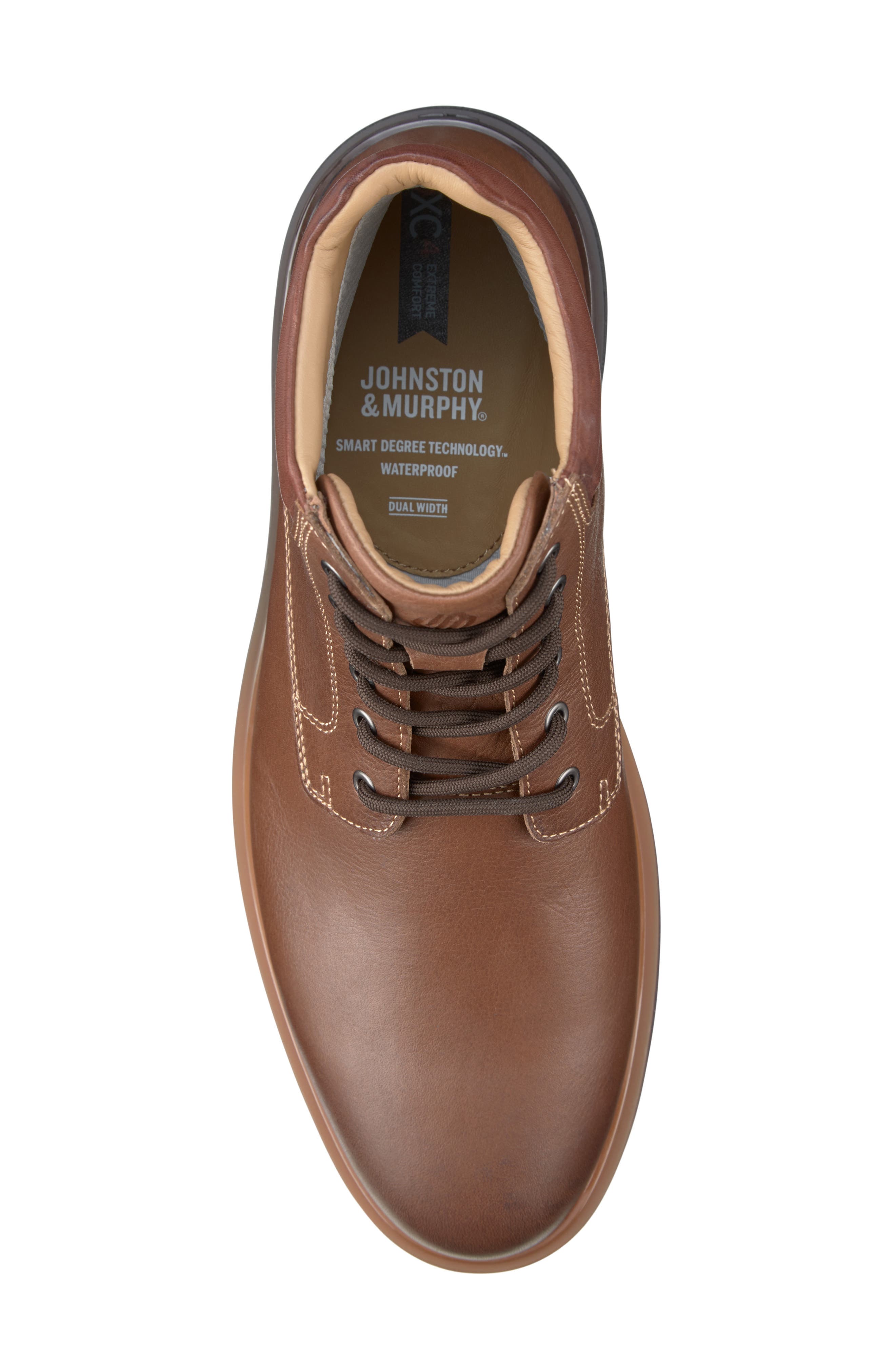 Johnston & Murphy Henson XC4 Waterproof Chukka Boot, Alternate, color, Tan Waterproof Full Grain