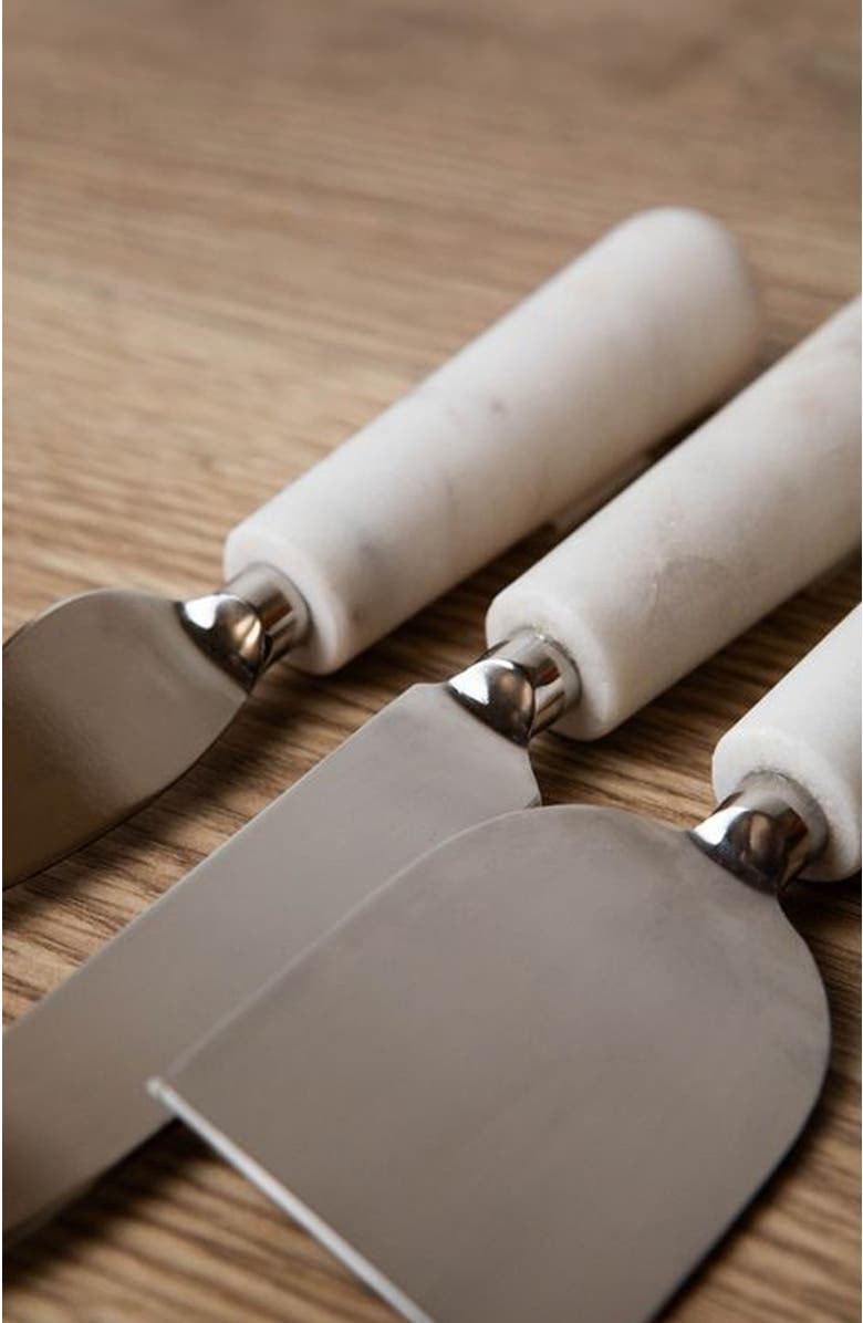 Verve Culture Boxed Set of Marble Cheese Tools, Alternate, color, 