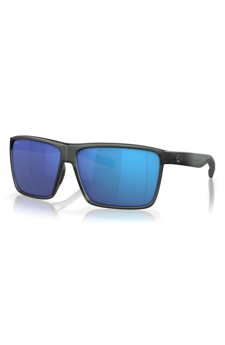 Costa Del Mar Rincon 63mm Polarized Oversize Rectangular Sunglasses, Alternate, color,