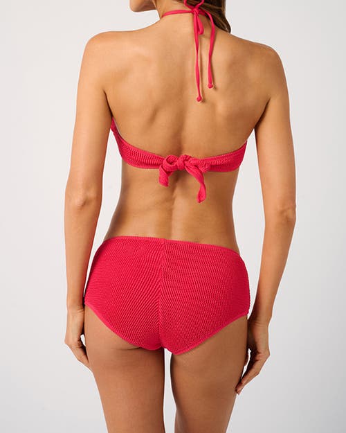Weworewhat Cross Front Bandeau Top In Red