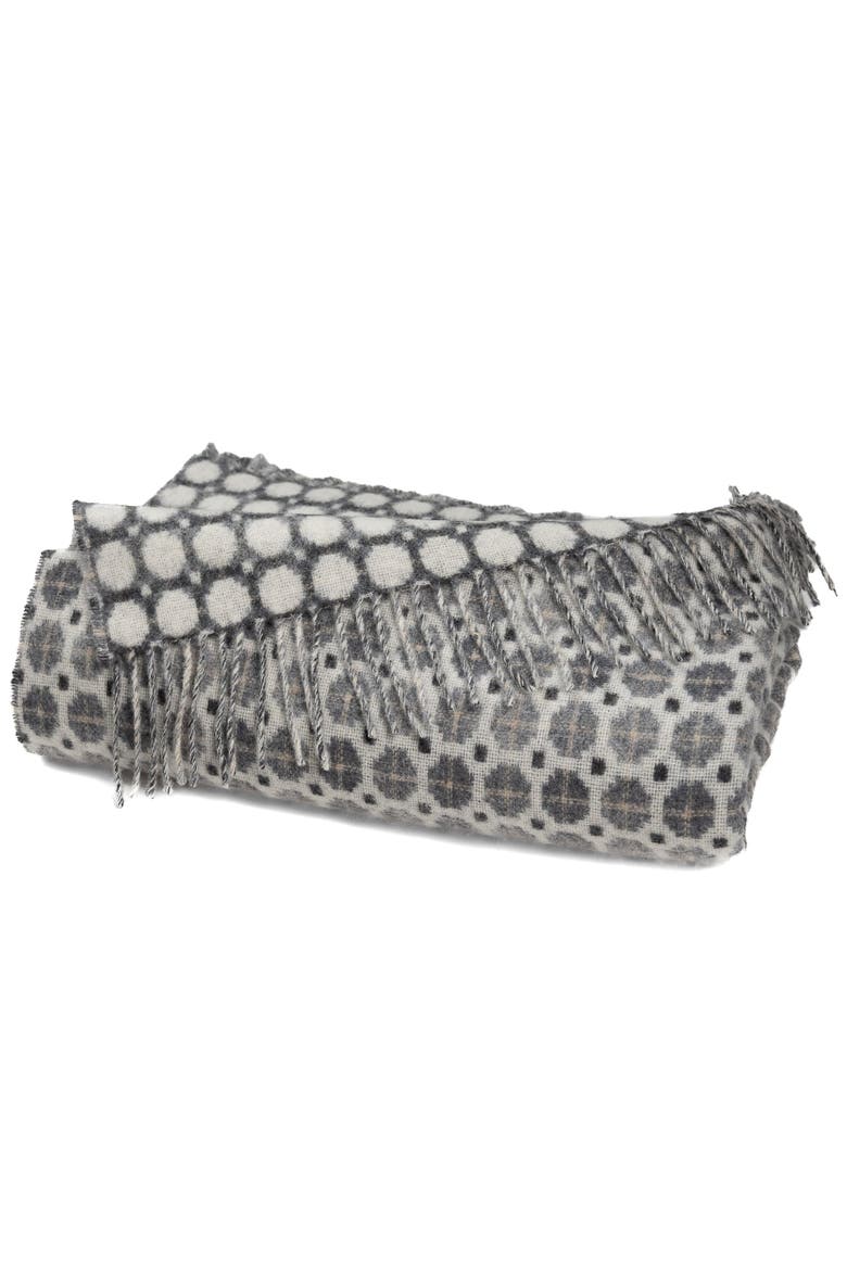 Southampton Home Merino Wool Medallion, Main, color, Grey