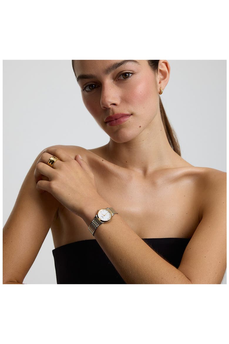 Classic Bracelet Watch, 20mm, Alternate, color, BI-METAL