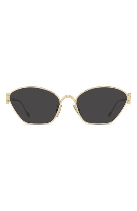 57mm Cat Eye Sunglasses