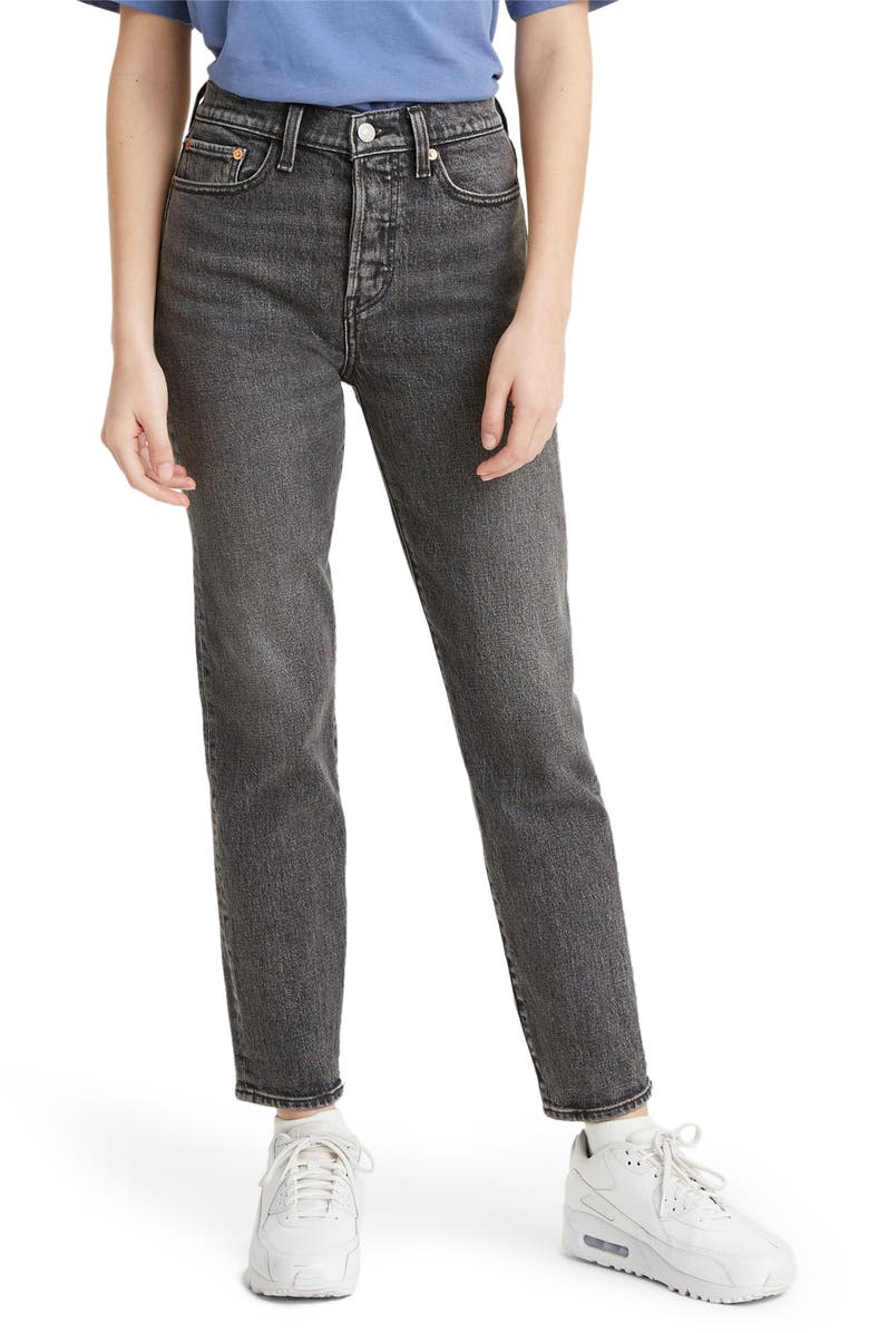 Levi's<sup>®</sup> Wedgie Icon Fit High Waist Ankle Straight Leg Jeans, Main, color,