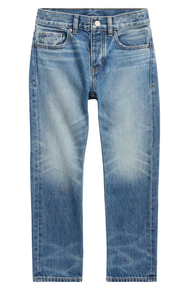 Fear of God Essentials Kids' Straight Leg Jeans, Main, color, Classic Blue