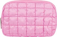 Iscream Kids' Pink Quilted Nylon Belt Bag