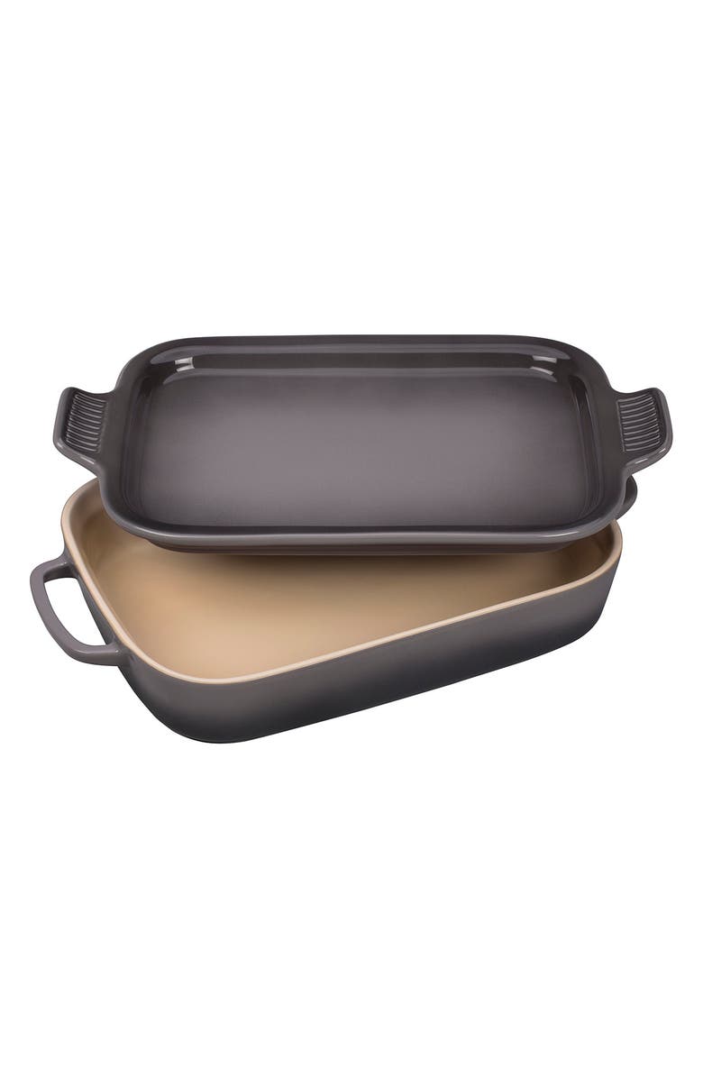 Le Creuset 2.75-Quart Rectangular Dish & Platter Lid, Main, color,