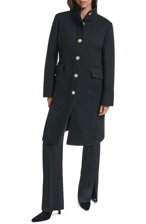 Trapunto Shoulder Walker Coat