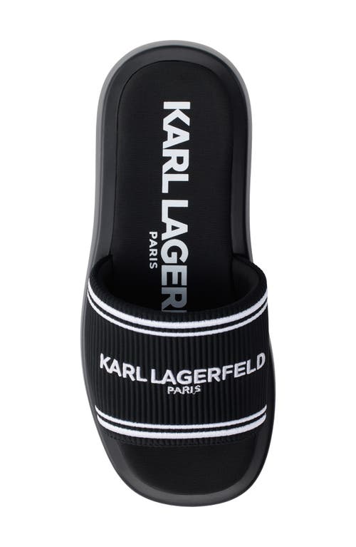 Karl Lagerfeld Ohare Platform Slide Sandal