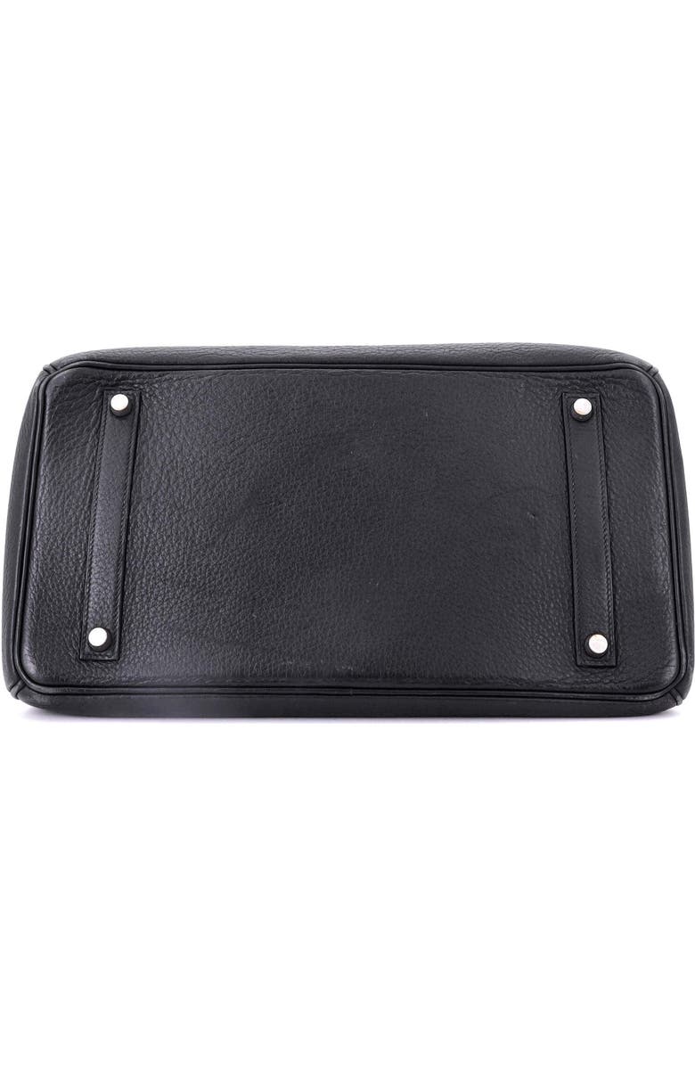 Pre-Owned Hermes Birkin Handbag Black Togo with Palladium Hardware 35, Alternate, color, Noir