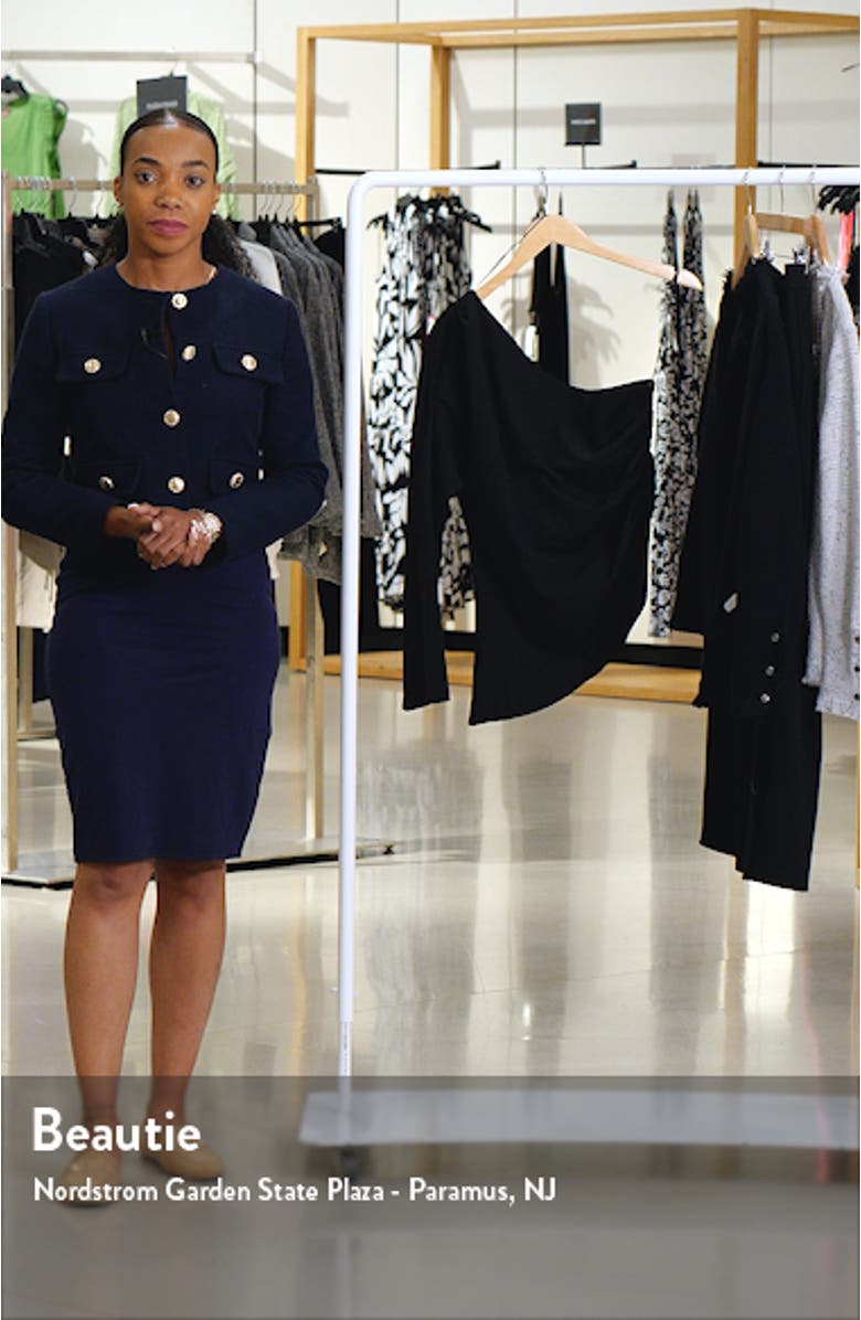 Gathered One-Shoulder Asymmetric Top, sales video thumbnail