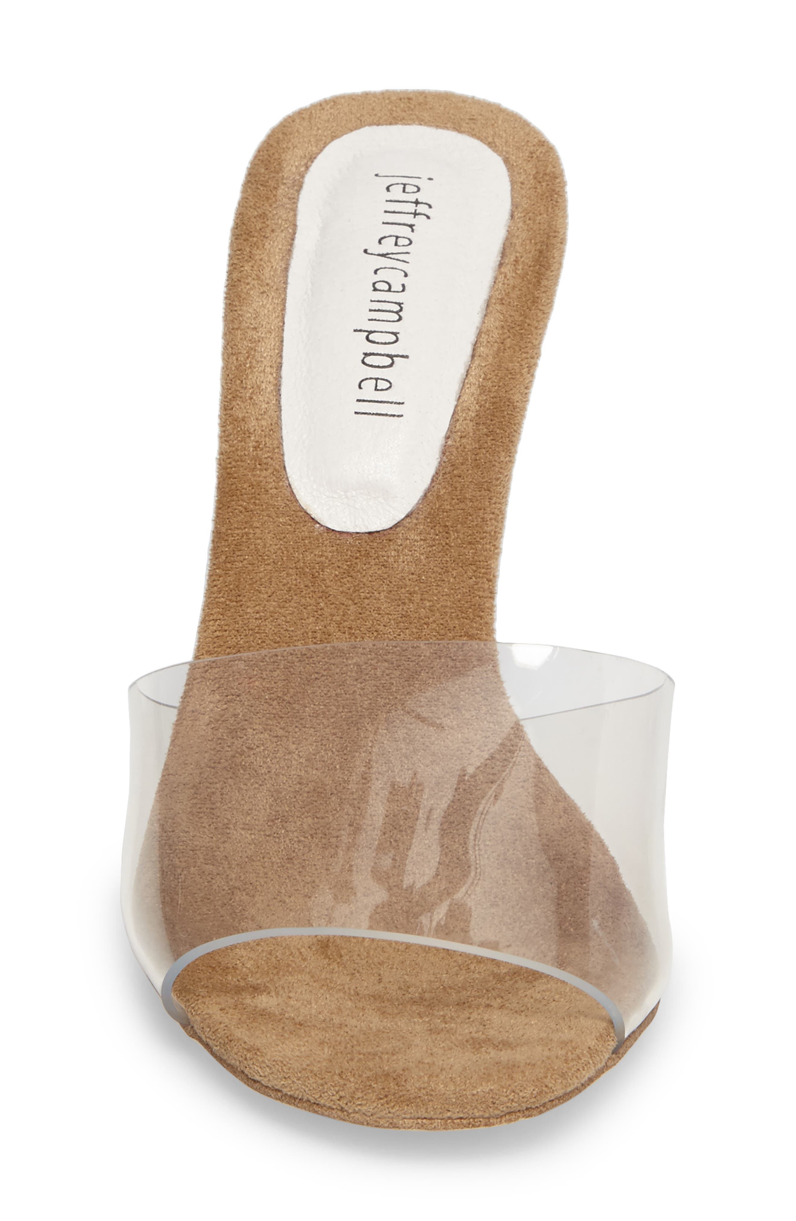 Minuit Slide Sandal, Alternate, color, CLEAR