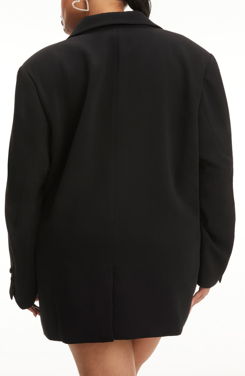 Good American Drapey Oversize Blazer, Alternate, color,