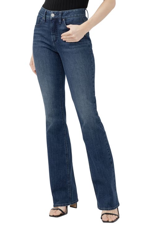 Avery High Waist Slim Bootcut Jeans